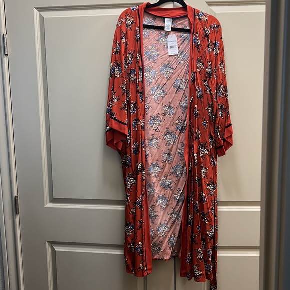 Time and Tru Summer Cardigan Size 2-3x - Picture 2 of 12